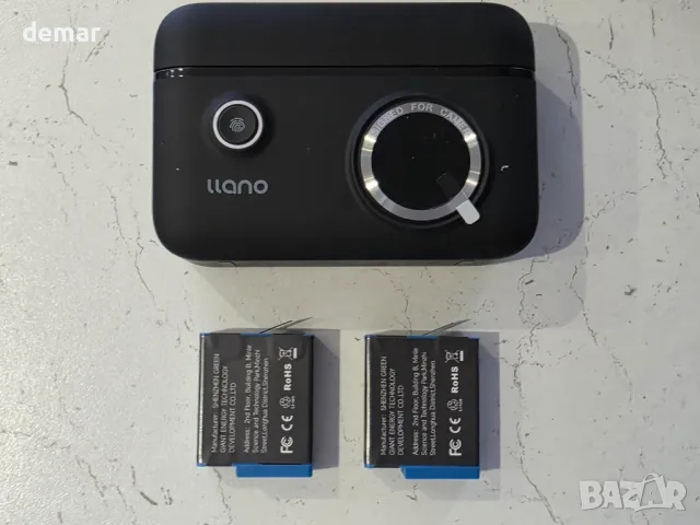 Батерия llano 2 броя 1730mAh за GoPro HERO 12/11/10/9 и 18W бързо двойно зарядно, снимка 9 - Батерии, зарядни - 50188851