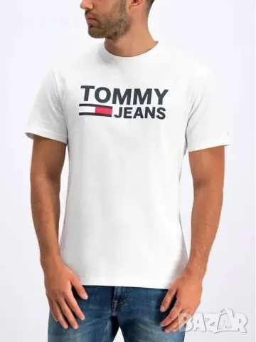 ⭐️Дамски и мъжки тениски памук.
Цена 27.00лв.Права кройка.Лого DTF печат, не се напуква, снимка 4 - Тениски - 48918088