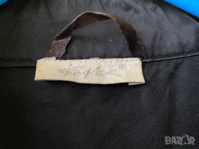 Късо тънко сатен яке - REFLEX, снимка 4 - Якета - 50437137