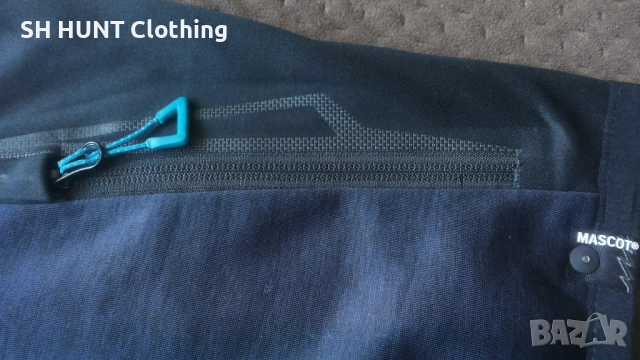 MASCOT 17103-316 ADVANCED размер M Fleece Jumper with zipper - работна горница W4-655, снимка 6 - Суичъри - 52571680