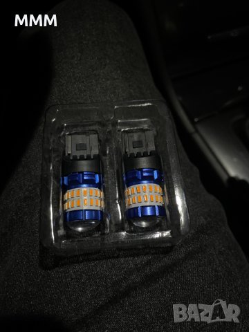 2 х LED Автокрушки Т20 W21W 7440, снимка 9 - Аксесоари и консумативи - 39621487