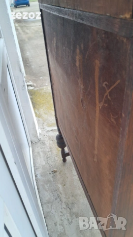 Библиотека с бюро масив, снимка 9 - Секции и витрини - 53271276