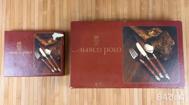 Комплект стари немски прибори – Fürst Besteck "Marco Polo", снимка 7 - Прибори за хранене, готвене и сервиране - 50211422