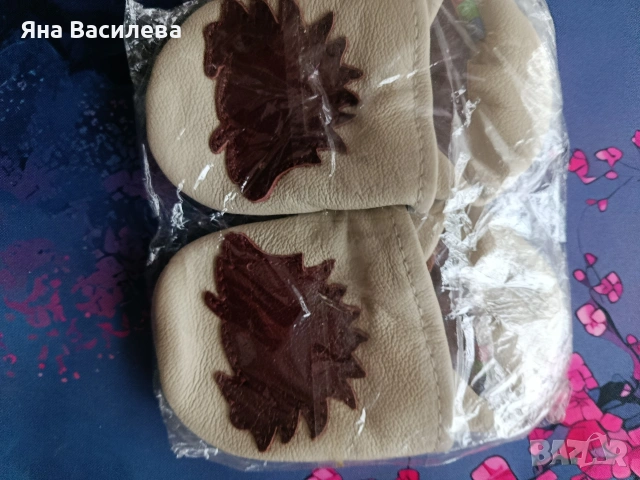 Детски кожени пантофки, снимка 3 - Детски пантофи - 53177130