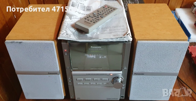Panasonic 5CD стерео система музикална уредба, снимка 5 - Ресийвъри, усилватели, смесителни пултове - 53181530