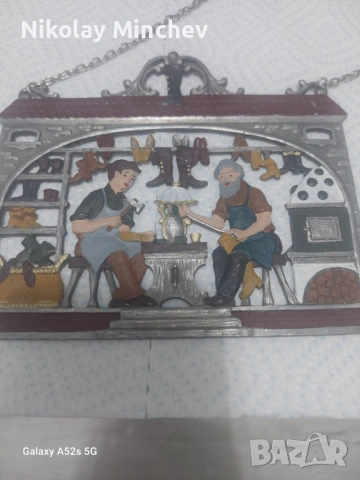 5 броя релефни калаени картини, снимка 16 - Антикварни и старинни предмети - 53784429