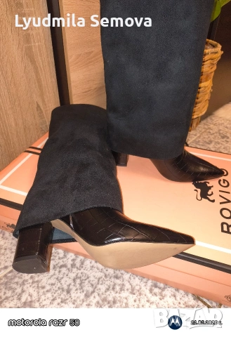 Дамски ботуши , снимка 6 - Дамски ботуши - 53584082