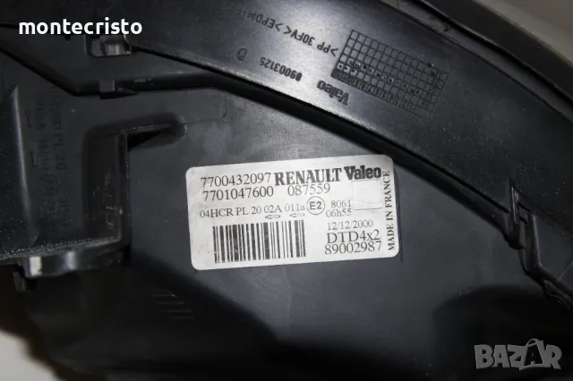 Десен фар Renault Scenic I (1999-2003г.) Valeo / 7700432097 / 7701047600 Рено Сценик, снимка 6 - Части - 47739648