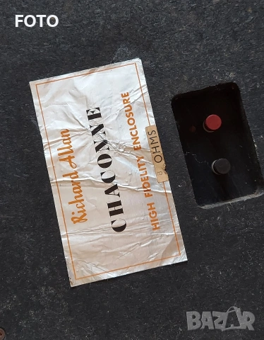 Richard Allan Chaconne, снимка 6 - Тонколони - 53848132