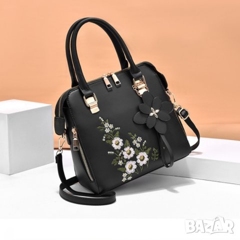 Дамска чанта Summer Black, снимка 9 - Чанти - 40298412