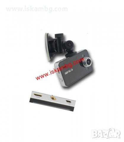 ВИДЕОРЕГИСТРАТОР ЗА КОЛА АВТОМОБИЛЕН DVR FULL HD 1080P КАМЕРА - код 0497