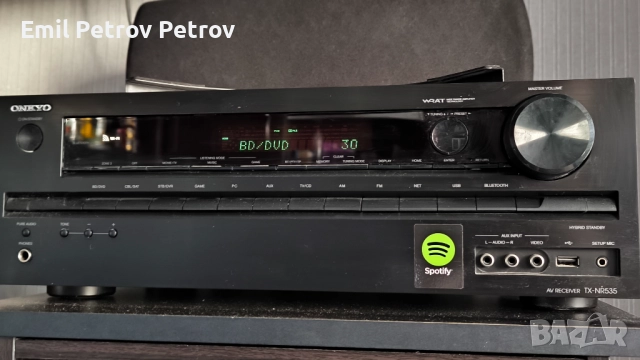 ⭐⭐ Onkyo TX-NR 535 5.2-канален приемник за домашно кино с Wi-Fi® и Bluetooth®, снимка 2 - Ресийвъри, усилватели, смесителни пултове - 52420503