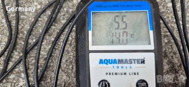 tds meter електро проводимост градинарство, снимка 5 - Напояване - 53773507