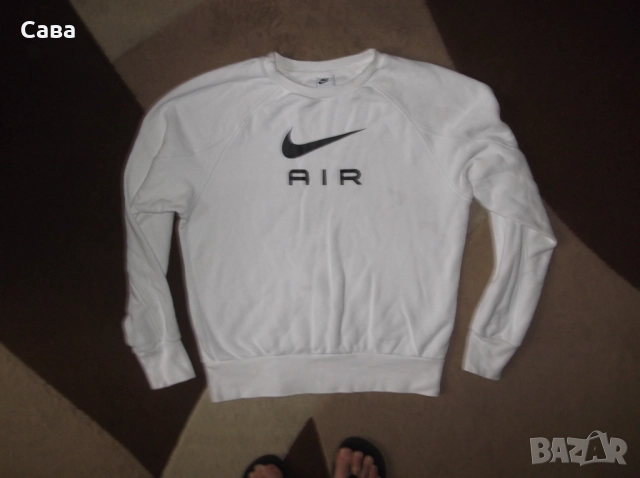 Ватирана блуза NIKE  мъжка,М-Л, снимка 2 - Спортни дрехи, екипи - 52369368