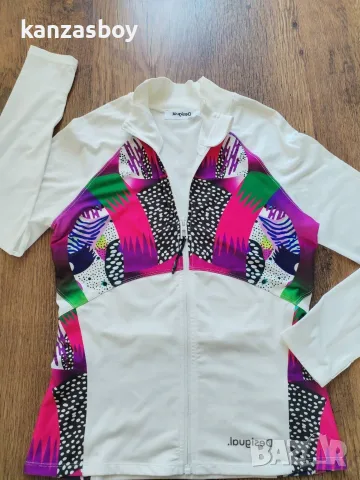 Desigual M. Christian Lacroix Running Jacket - страхотно дамско горнище КАТО НОВО М, снимка 6 - Спортни екипи - 56180932