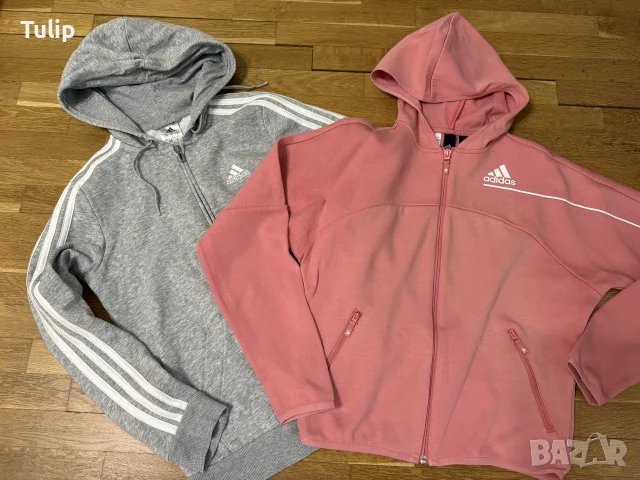 суичъри и клинове adidas 12-13 г., снимка 4 - Детски клинове - 56183491