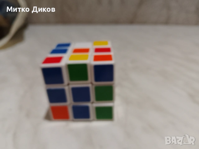 Кубче Рубик винтидж отлично, снимка 2 - Колекции - 53801899