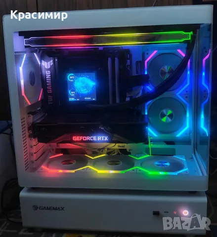 Геймърски компютър Ryzen 7 9700x, GeForce RTX 3080Ti,32gb ddr5,1tb nvme