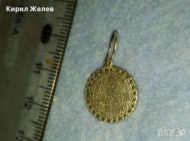 СТАРА СРЕБЪРНА НАГРЪДНА ИКОНКА МАЙСТОРСКА ИЗРАБОТКА 40031, снимка 4 - Антикварни и старинни предмети - 42425224