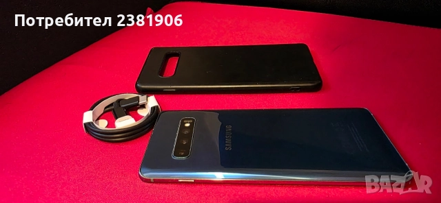 Samsung Galaxy S10+ 8GB RAM 128GB Prism Blue БЕЗУПРЕЧНО ТОП СЪСТОЯНИЕ!, снимка 8 - Samsung - 52847715