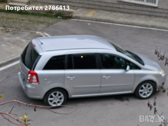 Опел Зафира 1.8 газ/бензин 6+1 места 2008 г, снимка 6 - Автомобили и джипове - 53017957