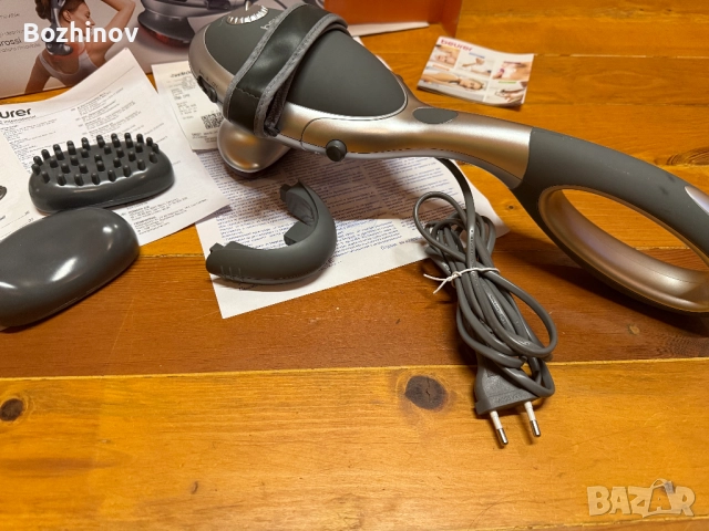 Beurer MG 70-инфрачервен масажор за тяло с подвижна дръжка и приставки, снимка 3 - Масажори - 52057713