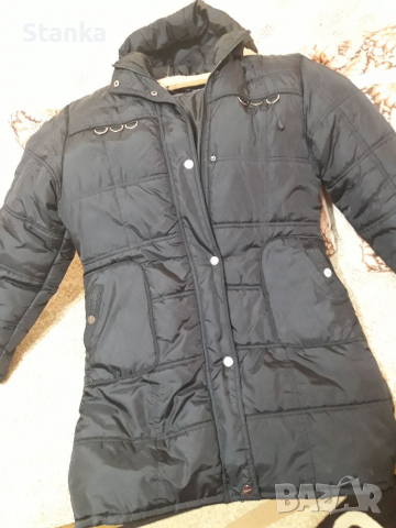 Дълго шушлеково яке, снимка 2 - Якета - 36203270