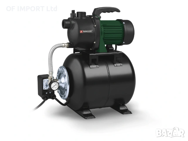 Домашен Водопровод Хидрофор PARKSIDE PHWW 1000 A1, снимка 2 - Напояване - 53280301