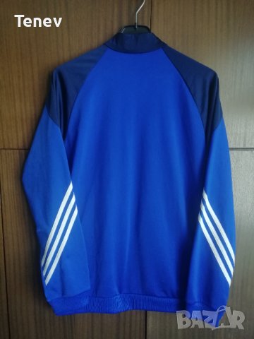 Adidas Ново Оригинално Синьо Горнище размер L Анцуг , снимка 2 - Спортни дрехи, екипи - 42371057