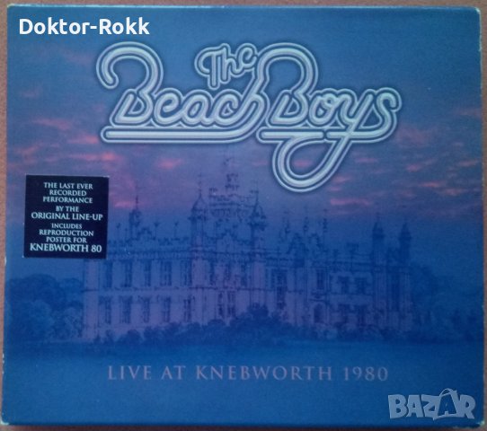 The Beach Boys – Live At Knebworth 1980 (2002, CD)