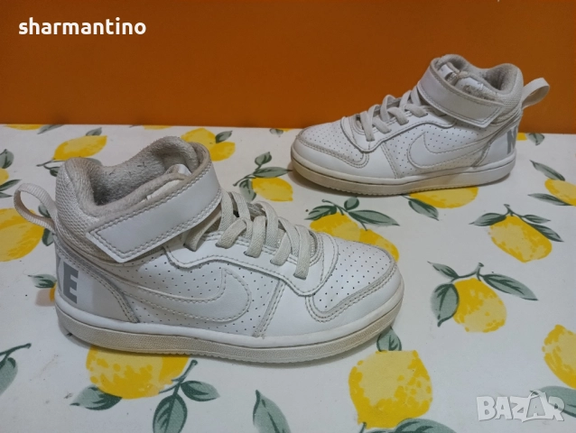 Nike N 27,5 кожени - 12 лв, снимка 7 - Детски маратонки - 51704831