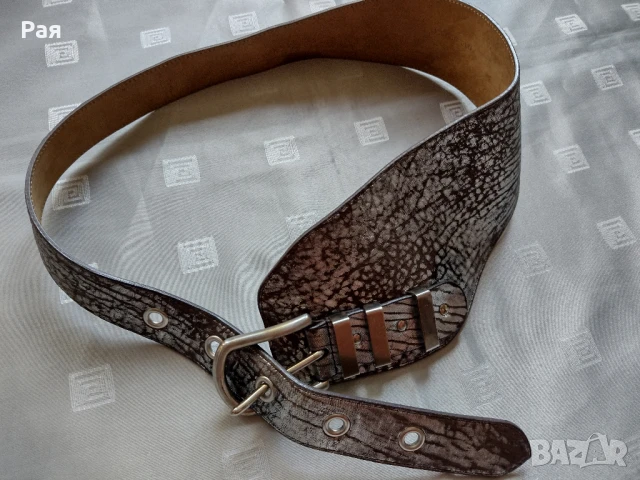 Кожен колан Jil Sander, снимка 2 - Колани - 50712495