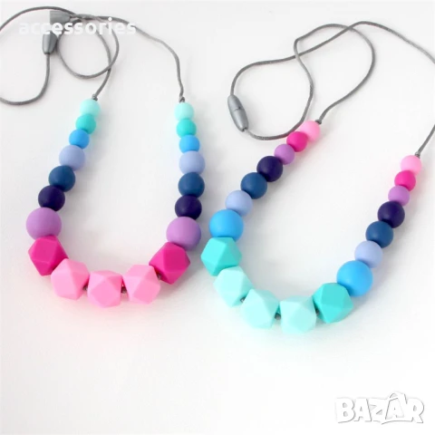 Цветни бижута, снимка 5 - Колиета, медальони, синджири - 50970842