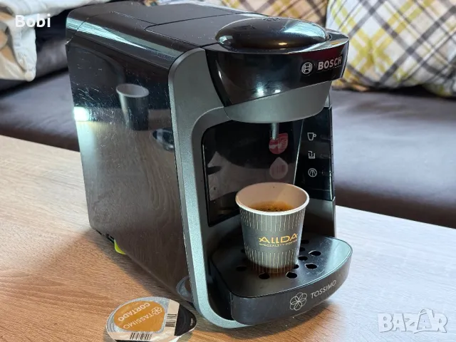 Кафемашина Bosch Tassimo Suny TAS3702/04, снимка 9 - Кафемашини - 50313382