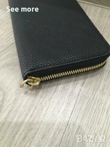 Emporio Armani портфейл естествена кожа, снимка 5 - Портфейли, портмонета - 56074964