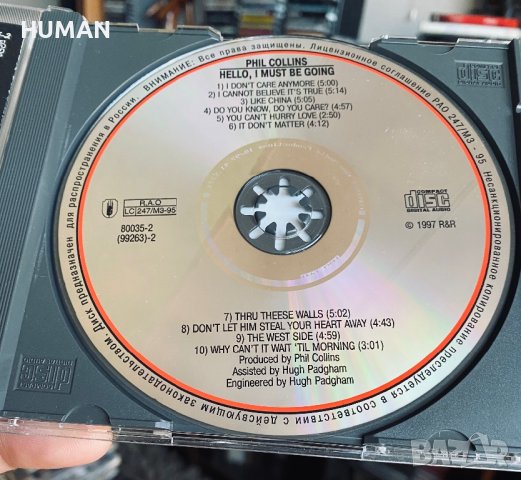 Phil Collins - Genesis , снимка 3 - CD дискове - 42002329