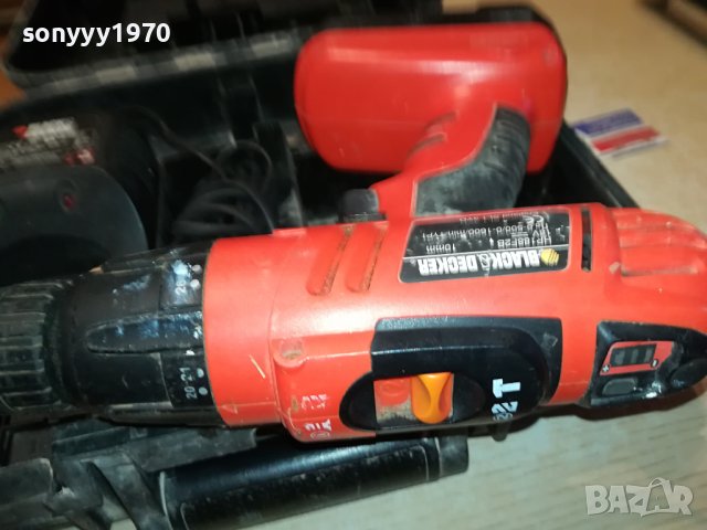 BLACK DECKER-КОМПЛЕКТ В КУФАР 0807232012, снимка 15 - Винтоверти - 41490466