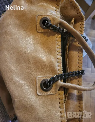 Продавам италианска дамска чанта естествена кожа, снимка 8 - Чанти - 50274699