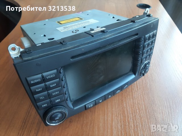 Навигация мерцедес CLK w209 фейслифт оригинална, снимка 1 - Части - 41320201