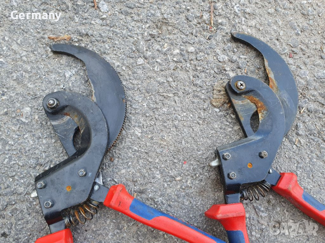 Klauke knipex кербовъчни клещи рязане на кабели, снимка 9 - Клещи - 36332518