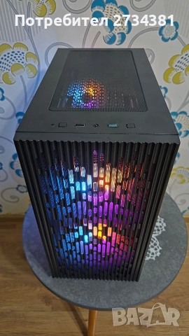 Геймърски компютър Ryzen 5 5500, RTX 3060TI, 16 RAM, снимка 4 - Геймърски - 53831681