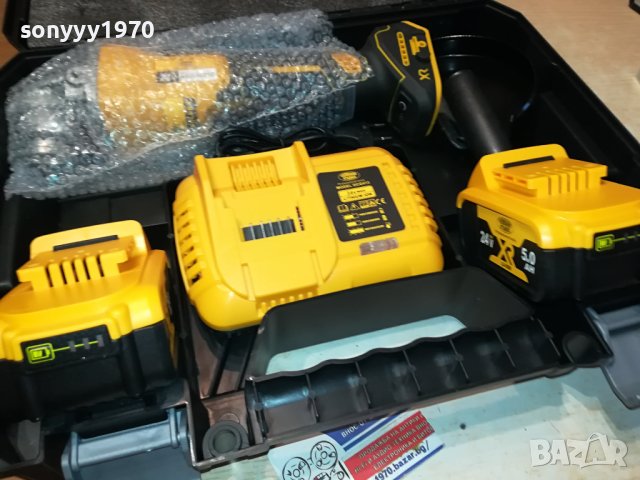 ФЛЕКС-НОВ С ЗАРЯДНО И ДВЕ БАТЕРИИ-ЖЪЛТ ЦВЯТ 2510230931, снимка 6 - Куфари с инструменти - 42711534