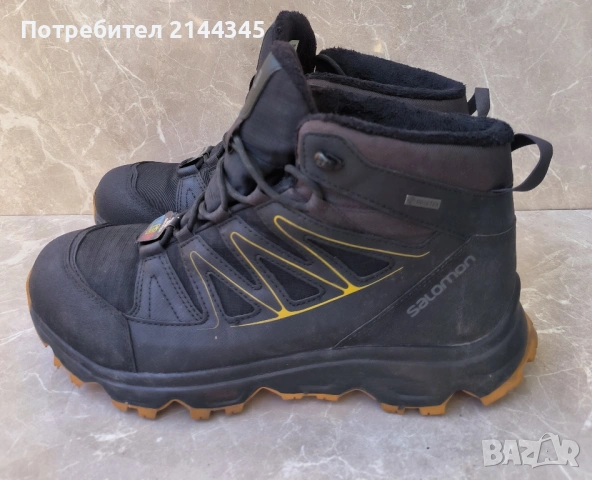Мъжки Зимни обувки Salomon 43,1/3, снимка 4 - Спортни обувки - 53154862