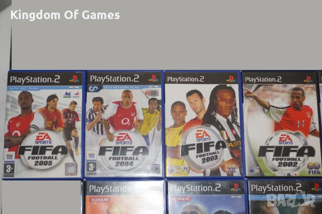 Игри за PS2 Fifa 06/Fifa 2005/2004/2003/2002/PES 3 4 5 6/Arsenal/, снимка 3 - Игри за PlayStation - 45786663