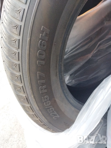 Продавам гуми 4 броя 225/65/17 106H KUMHO WinterCraft, снимка 3 - Гуми и джанти - 52276562