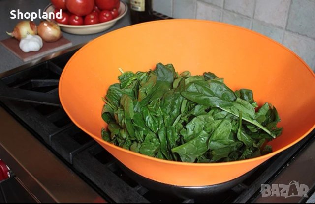 Силиконов протектор срещу пръски при готвене, снимка 6 - Аксесоари за кухня - 44489287