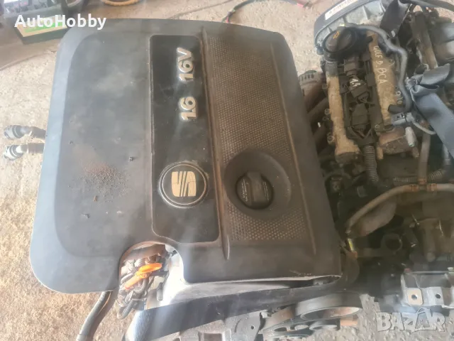 Двигател 1.6-16V бензин BCB Audi VW Seat Skoda, снимка 3 - Части - 49520696