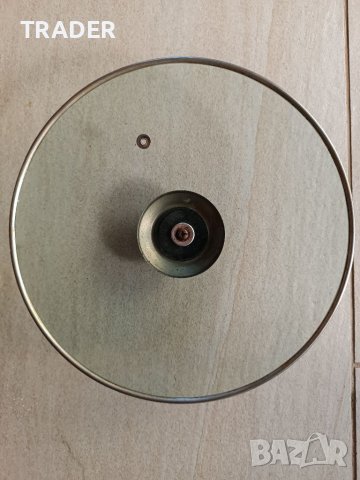 Стъклен капак за тенджера - диаметър  22 см., снимка 2 - Съдове за готвене - 41650195