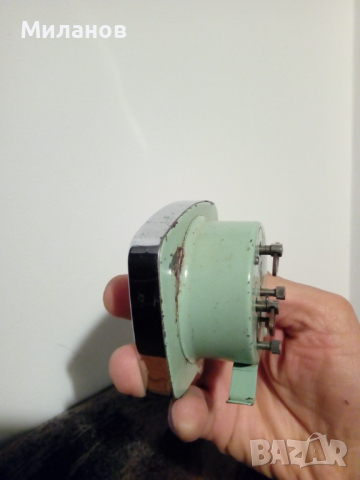 Стар механичен немски будилник, снимка 3 - Антикварни и старинни предмети - 36275036