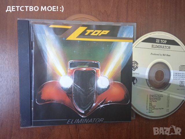 ZZ Top – Eliminator - оригинален диск, снимка 1 - CD дискове - 41838389